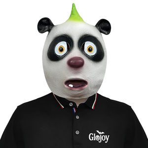 Funny Latex Red <strong>Panda</strong> <strong>Mask</strong> Halloween Masquerade Cosplay Party Prank Props Animal Headgear Wholesale Custom Design - Product Image 1
