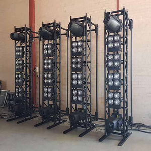 Sistema de armazón de aleación de aluminio preensamblado para iluminación de escenarios, pabellones deportivos y ferias comerciales - Certificado TUV, resistente, capacidad de carga de 500 kg - Product Image 1