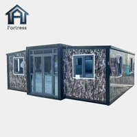 Maisons modulaires préfabriquées en conteneurs de fabrication chinoise, 2 à 5 chambres, design moderne, tailles 20 pieds/40 pieds, mini-maison en conteneur