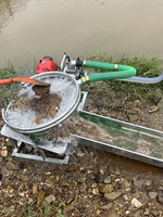 Machine de dragage d'or portable à essence pour sable de rivière, équipement de séparation intensif et d'extraction rapide de l'or, petit extracteur d'or automatique