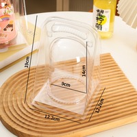Boîtes à gâteaux jetables en PET, rondes de 2 et 3 pouces, forme unique, personnalisables avec impression et estampage, emballage pour tiramisu et pâtisseries