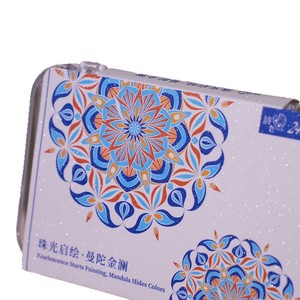 <span class=keywords><strong>Set</strong></span> de Pintura de Acuarela Personalizable, Pintura Perlada, Mandala, Dibujo Lineal, <span class=keywords><strong>Set</strong></span> de Acuarela de 24 Colores, Kit de Dibujo Profesional - Product Image 6