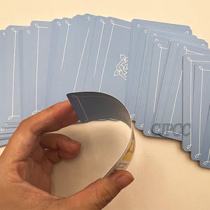 Cartes d'affirmation positive à bords dorés brillants, jeu <span class=keywords><strong>de</strong></span> tarot/<span class=keywords><strong>oracle</strong></span> <span class=keywords><strong>de</strong></span> luxe, impression CMYK/PMS, boîte rigide, papier d'art 300-400 g/m² - Product Image 5