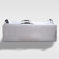 Baignoire en acrylique transparente pas chère en promotion au Ghana avec fonction de massage