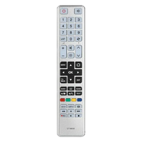 Télécommande de remplacement pour téléviseurs LED HDTV CT-8035/CT-8040/CT-8533/CT-8543/CT-8528, code fixe, étanche et antichoc