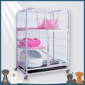 <span class=keywords><strong>Cage</strong></span> pliante robuste à lapin, accessoire en acier inoxydable, <span class=keywords><strong>Cage</strong></span> pour animaux de compagnie de chine - Product Image 5