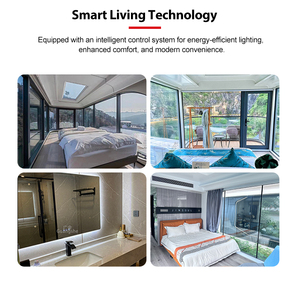 Nhà chứa viên nang Táo-thiết kế mô-đun không thấm nước thân thiện với môi trường với phòng tắm cho công việc - Product Image 3