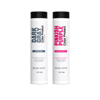Shampooing Protecteur de Couleur Formule Concentrée Kératine Hydrolysée Collagène pour Cheveux Teints Nettoyage Doux Protection Anti-Décoloration Tout-en-un