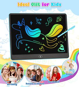 Doodle Board One-Touch Erase Lock 16 Inch LCD Stylus Pen ABS Material Battery Powered Customizable Design - Product Image 2