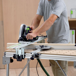 Banc de travail multifonctionnel Festool MFT 3 avec rail pliable pour tables de travail du bois - Product Image 1