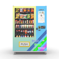 Electrónica Bebidas frías Aperitivos Máquinas pequeñas Tienda de conveniencia Máquina expendedora para alimentos y bebidas