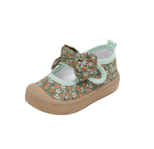 Chaussures décontractées en toile à fleurs pour filles, chaussures simples printemps-automne, chaussures de marche respirantes pour bébés de maternelle - Product Image 6