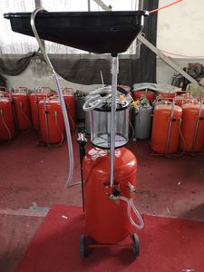 Unité de pompage pneumatique 80L Matériau en fer pour égouttoir à <span class=keywords><strong>huile</strong></span> collecteur d'<span class=keywords><strong>huile</strong></span> usée Machine équipement de véhicule pour <span class=keywords><strong>huile</strong></span> vidangée aspirée - Product Image 2