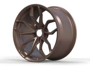 Ruedas <span class=keywords><strong>Corvette</strong></span> de bronce satinado de VS-5RS forjadas personalizadas 18-20 pulgadas 5x112 5x114,3 5x120 40mm Offset para C6 C8 Z06 C7 Stingray Z51 <span class=keywords><strong>ZR1</strong></span> - Product Image 5