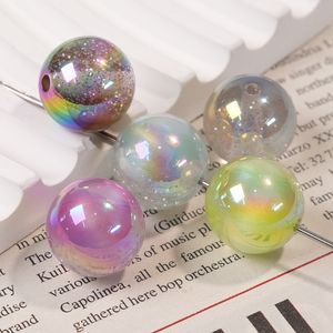 Cuentas Redondas <span class=keywords><strong>de</strong></span> Resina Brillante con Diseño <span class=keywords><strong>de</strong></span> Estrellas <span class=keywords><strong>de</strong></span> 12/16 mm para Hacer Joyería, Cadenas para Teléfono, Pulseras y Collares, Accesorios <span class=keywords><strong>de</strong></span> Acrílico - Product Image 4