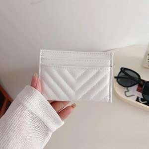 محفظة نسائية أنيقة مخصصة كهدية عيد ميلاد، تصميم عتيق طويل من الجلد الصناعي، مفتوح الإغلاق، محمول، رقيق للغاية، مع مشبك لبطاقات الائتمان - Product Image 2