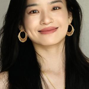 Boucles d'oreilles créoles plaquées or avec pampilles pendantes, style bohème, pour femmes, bijoux de mode pour les fêtes - Product Image 4