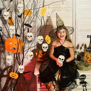 Ornements en bois non finis pour Halloween, idéaux pour les projets de bricolage et les décorations de fête - Product Image 4