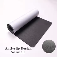 Tapis de souris, tapis de souris d'ordinateur avec base en caoutchouc antidérapante, surface résistante aux éclaboussures, glissement facile