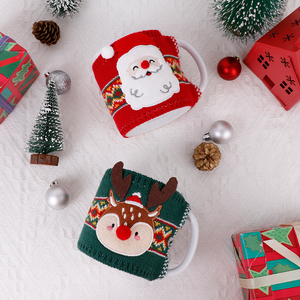 BespritGift, nuevas tendencias, taza acogedora de Reno y juego de Choc caliente, juego de regalo de Navidad creativo personalizado <span class=keywords><strong>para</strong></span> el mejor regalo de Año Nuevo - Product Image 6