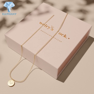 Boîte à bijoux de luxe personnalisée avec logo, en papier, pour bracelets et colliers, ensemble complet avec tiroir coulissant - Product Image 2
