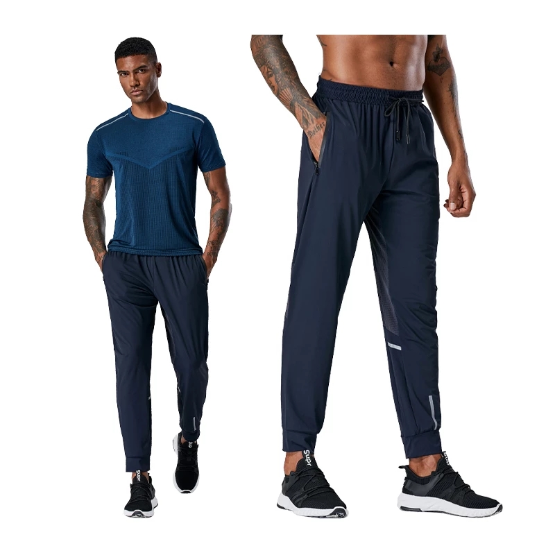 Schlussverkauf Lässige Hosen Jogger Fitness schnell trocknende Sweatpants Herren Sommer atmungsaktiv lockeres Hemd Hosen Hosen für Herren