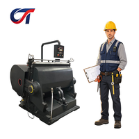 Machine de découpe manuelle à platine pour carton, boîtes en carton, emballages en papier, fabrication de boîtes personnalisées et production en petites séries