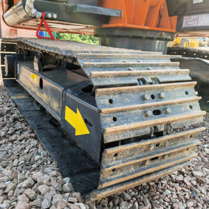 Mini-excavatrice d'occasion Hitachi ZX70 d'origine, excavatrice hydraulique sur chenilles, équipement de construction, qualité assurée - Product Image 6