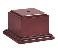 Trophée en bois de premier plan, vente en gros d'usine 2025, récompense personnalisée avec logo peint, plaques carrées écologiques