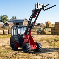 Chargeur frontal télescopique de haute qualité, petit modèle, pour l'agriculture