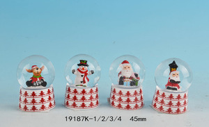 Globo de Nieve Navideño al por Mayor, de Resina, con Santa <span class=keywords><strong>Claus</strong></span> y Muñeco de Nieve, Iluminación LED, Decoración para el Hogar, Regalos Navideños, Diseño Personalizado - Product Image 6
