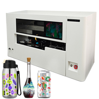 Imprimante à jet d'encre UV rotative haute résolution 360° 720Dp-2880Dpi 3 buses compatibles avec l'encre UV Impression multicolore