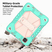 Étui en silicone médical pour iPad Pro 11 pouces M5 2025 avec bandoulière et support