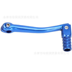 คันเกียร์ซีเอ็นซีแบบทั่วไป อลูมิเนียมอัลลอยด์ สีฟ้า สำหรับรถจักรยานยนต์ รุ่นปรับปรุงแบบยาว - Product Image 3