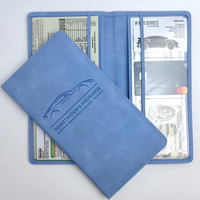 Portefeuille de voyage en cuir PU avec emplacements pour cartes, pour documents, billets d'avion, cartes d'embarquement, fabriqué au Guangdong
