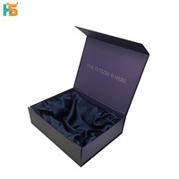 Caja de Joyería de Cartón Rígido de Lujo con Cierre Magnético y Logotipo Personalizado, para Juego de Anillo y Collar
