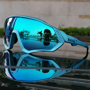 Lunettes de cyclisme polarisées colorées <span class=keywords><strong>Kapvoe</strong></span> pour hommes et femmes, lunettes de soleil pour vélo de route, lunettes de protection pour le cyclisme, lunettes de vélo de montagne, montures de lunettes - Product Image 2
