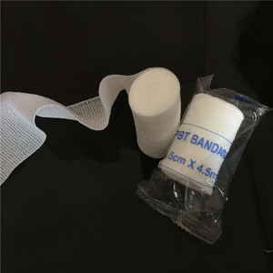 Bandage élastique PBT 5cm x 4.5m, enveloppe hémostatique extensible pour les premiers secours, protection sportive, utilisation unisexe - Product Image 4