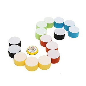 Tampons de polissage en éponge Weiyuan, 2 pouces, lot de 16 pièces, pour le detailing automobile, le cirage, utilisation avec machine pneumatique - Product Image 5