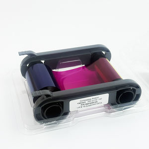 Ruban compatible pour <span class=keywords><strong>Evolis</strong></span> <span class=keywords><strong>Primacy</strong></span> Zenius <span class=keywords><strong>Duplex</strong></span> R5F008SAA YMCKO Ruban 300 impressions Ruban d'impression de carte d'identité - Product Image 3