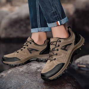 Zapatos de <span class=keywords><strong>Senderismo</strong></span> Impermeables para Hombre, Talla Grande, de Cuero, con Diseño de Camuflaje, Antideslizantes y Resistentes al Desgaste - Product Image 5