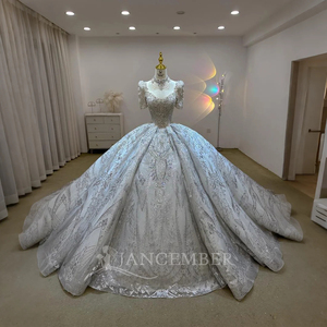 Exquisite Princess <b>Wedding</b> Dress With Lace Appliques Intricate Bridal Gowns Lsjj22 - Product Image 4