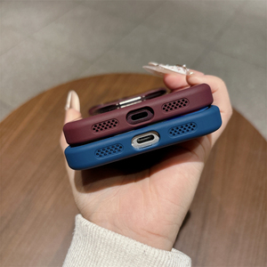 เคสโทรศัพท์มือถือแม่เหล็กใสแบบขายส่งสำหรับ iPhone 18 17 Pro Max แบบ 360 องศา °   ขาตั้งแบบวงแหวนหมุนได้ ฝาหลังกันกระแทก - Product Image 5