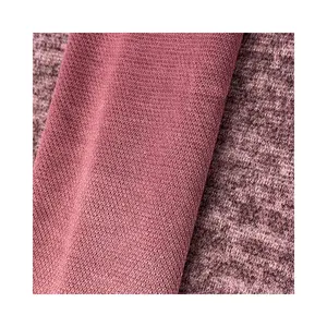 Chinese factory Direct Rongxietex New Fashion Hacci Type Knit TR Spandex Angora Hacci Melange Winter Warm Fabric For Sweater