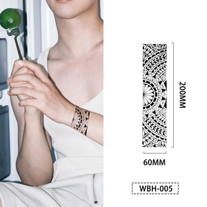 Waterproof Adult Body Temporary <b>Tattoo</b> Sticker Semi Permanent Beauty <b>Paper</b> Decal for Body Art Professional Festival Use - Product Image 5