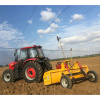 Niveleuse laser de haute précision pour l'agriculture, économie d'eau de 30 %, satellite évolutif, garantie 1 an, moteur de tracteur de 875 kg