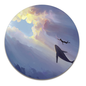 Posavasos de cerámica personalizados redondos All Things Are Animate Series para botellas de Ramadán para bebidas - Product Image 6