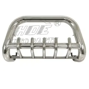 Kualitas Tinggi Stainless Steel Bull Bar Grill Depan Guard untuk Toyota Hilux Vigo Prado Revo Highlander Cruiser Tacoma