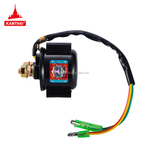 Relé Solenoide de Arranque de 2 Pines KAMTHAI para Motor Horizontal de 4 Tiempos de <span class=keywords><strong>50cc</strong></span> a 125cc, Roketa BMS, Bajaj CG125, HJ125, Motocicleta - Product Image 5