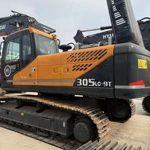 Excavatrice sur chenilles hydraulique de grande taille Hyundai 305cl-9T de 30 tonnes, modèle 2024, moteur inclus, excellent état - Product Image 1